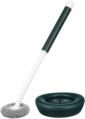 Cabilock Cepillo De Escobilla WC De Silicona Herramienta De Limpieza para Inodoro