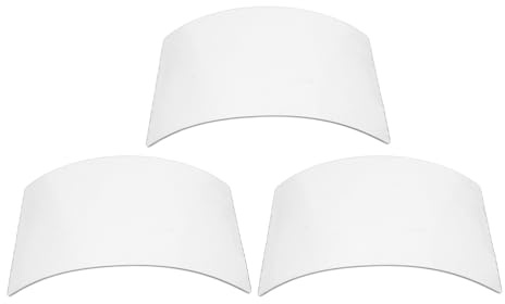 ULTECHNOVO Lenti di ricambio per maschera sabbiata, confezione da 3 lenti per cappa sabbiatura, dispositivi di protezione altamente trasparenti per sabbiatura