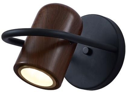 Jadssox LED-Wandhalterung Leseleuchte Verstellbare Wandleuchte Nachttisch-Wandleuchte, 6W 3000K Festverdrahtete Wandleuchter Wandleuchte Schlafzimmer Lesewandlampen, 350° drehbare Wandleuchten