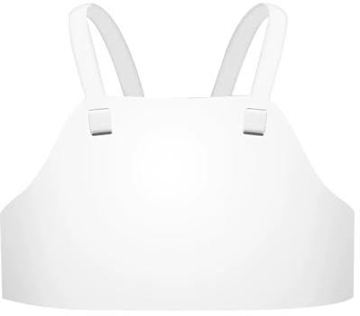 Fechtsport-Brustschutz, Verstellbare Fechten Ausrüstung, Leichte Konstruktion, Unisex, für Florett, Degen und Andere Säbel(S)