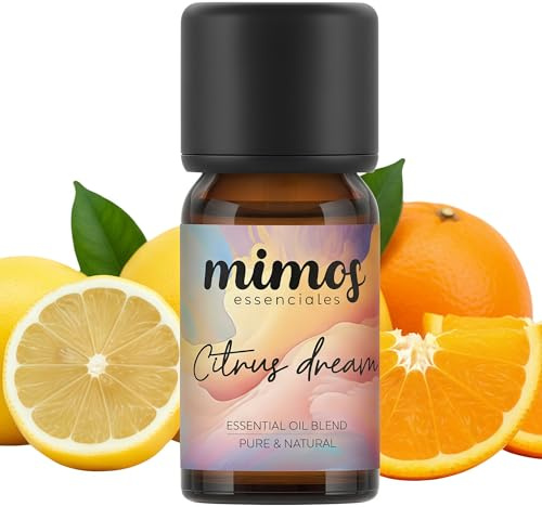 ESSENCIALES Aceite Esencial de Naranja 10 ml – 100% Puro y Natural – Aroma Cítrico Refrescante – Ideal para Difusor y Aromaterapia