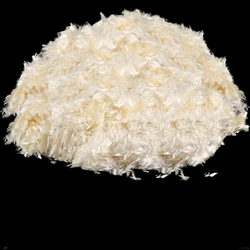 VIDETOL 2000 g de fibre polypropylène, fibres de verre et fibres polymères 6 mm, renforcement en fibre de verre pour béton, plâtre, mortier