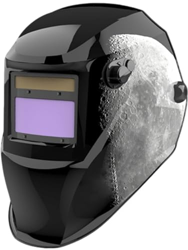 Bananaww Careta Soldadura Auto Oscurecimiento True Color Gran Visor 4 Sensores 0,04ms Respuesta Solar Regulable 9-13 para MIG TIG Arco Soldadores Profesionales