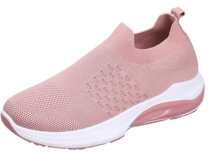 Ortopedisk bekväm lätt promenadsko för kvinnor, ortopedisk bekväm sko för män och kvinnor, plattformspromenader, mångsidiga dagliga sneakers, andningsbara sportsneakers
