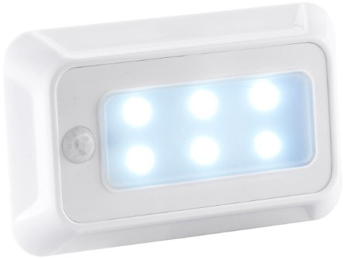 Lunartec LED Nachtlicht Batterie: LED-Nachtlicht mit Bewegungs- & Dämmerungs-Sensor, Batteriebetrieb (Bewegungsmelder mit Batterie, Bewegungsmelder, Baby)