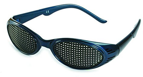 Rasterbrille 415-KBP, quadratischer Raster, blau