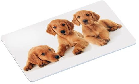 Kesper 31216 Puppiers Décor Planche à Petit-Déjeuner Mélamine Multicolore 23,5 x 14 x 0,4 cm