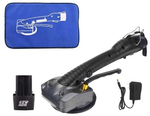 Machine à rainurer les murs TULING 2000W Carrelage Machine à carreaux Vibromator Vibromator Coupe Ajustable Problème Automatique Vibrateur Outil de nivellement avec batterie 1/2 ( Color : 1 battery bl