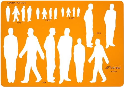 Mann Silhouette Scherenschnitt Umriss Schablone - Architektenschablone - Schablone Technisches Zeichnen - Technisches Zeichnen Schablone - Architekt Schablone - Abschnitt Architektur