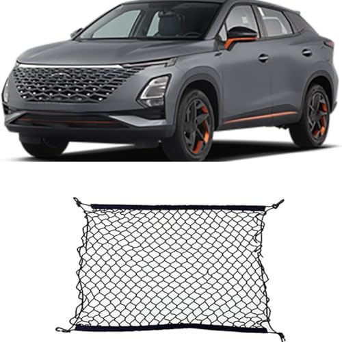 EASHAN Rete Bagagliaio Auto per Chery Omoda 5 C5 FX 2022 2023 2024, Durevole Elasticità Rete di carico Estensibile Accessori Auto
