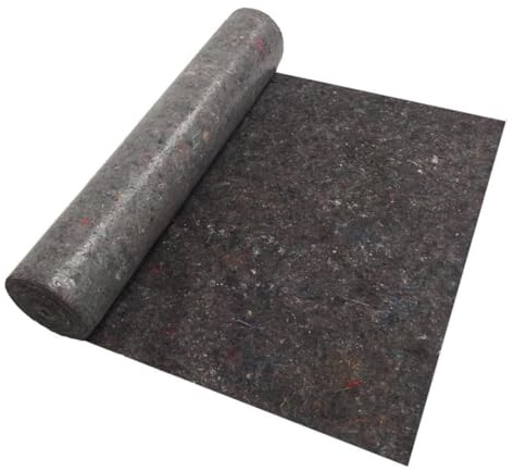 EINSIDE Malervlies 220 g/m², Bodenschutzfilz, Abdeckvlies mit PE Anti Rutsch Beschichtung, Malerfliesrolle 1 x 50 meter