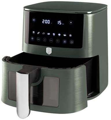 Berlinger Haus Freidora de aire caliente digital 5 l mate Green Collection BH-9709