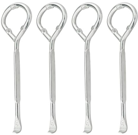 Bxian 4PCS Metal Paint Can Opener Multipurpose Pry Bar Lid Opener Wrench Screwdriver Kitchen Utensils Gadgets for Opening Beer Bottle Fizzy Drinks Beverages