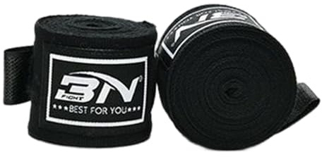 KIXZSAZ Leichte und Flexible elastische Boxbandage (120 cm) für Damen und Herren mit Daumenschlaufe. Unsere Boxbandage ist so konzipiert, DASS sie eng und bequem sitzt und über einen verstellbaren