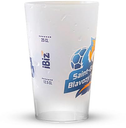 Générique iBiz® / 100 Gobelets Eco cup personnalisés 25/33cl