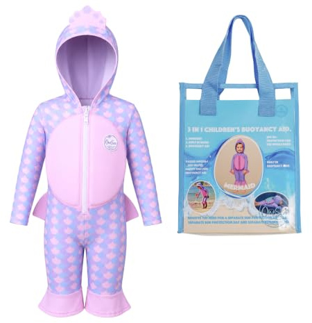 OneSea Mermaid 3-in-1 Children’s Buoyancy Aid Swimsuit | Buoyancy Aid Swimsuit