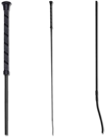 HORZE Dressurgerte Sure Grip, Schwarz, 110