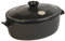 Emile Henry Cocotte ovale-Fusain, Céramique Flame, Kohle, 33.5 x 26.5 x 18.5 cm