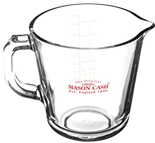 Mason Cash Messbecher, Borosilikatglas, transparent, 15,5 x 11,5 x 11,5 cm