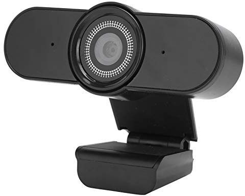 Dilwe HD Webcam PC con Microfono, Videochiamata Full HD 1080p/30fps, Computer USB 2.0 Webcamera con Clip Regolabile, Webcam Autofocus per Videochiamata, Studi, Conferenze, Registrazione e Giochi
