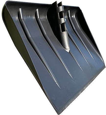 TDBS The Dustpan and Brush Store Snow Shovel Head | 44cm Wide Snow Shovel Plastic Head | Multipurpose Pusher for Snow, and Garden Debris | Plastic Head Only