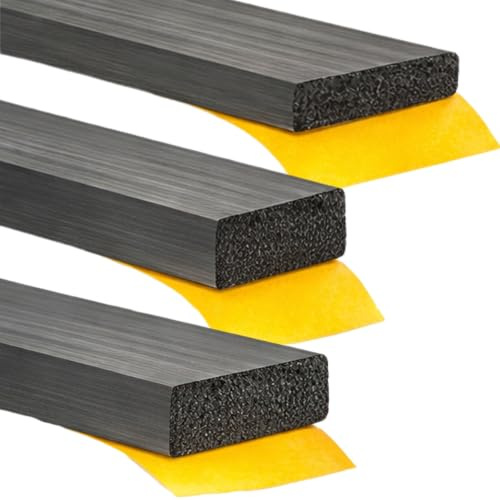 Dichtungsband selbstklebend meterware in vielen verschiedenen Größen Schaumstoff Moosdichtung (15mm x 10mm)