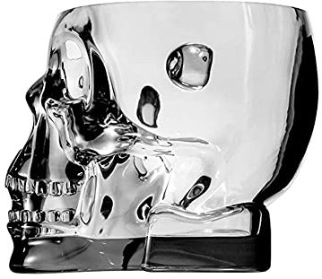 WANGFENG Ice Bucket,Ice Bucket with Lid and Ice Tongs,Skull Ice Bucket Beerbarrel Acrylic Champagne Bucket Wine Cooler Bar Party Barbecue Cocktail Wedding 190X150x150mm 1.5L Multiple Colors To Choose