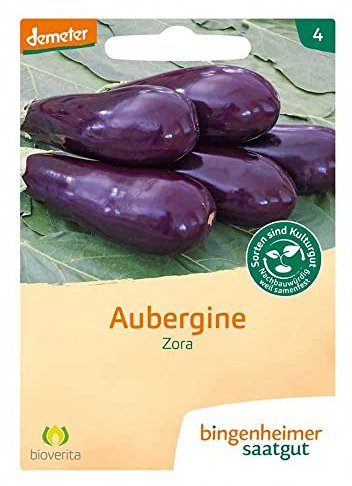 BINGENHEIMER Saatgut, Aubergine, Sorte Zora