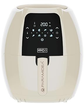 PYRAMIDEA FRIGGITRICE AD ARIA 8 LITRI DIGITALE Crema MAMBOAF08C