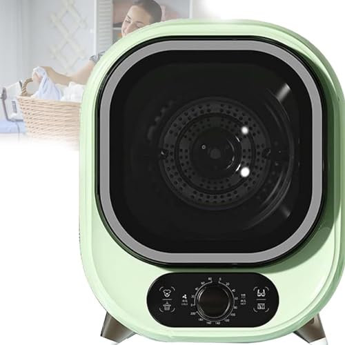 Secadora, Secadora Pequeña, Secadora De Condensador Portátil, Secadora con Ventilación De 5 Kg, Secadora De Ropa Eléctrica, Compacta, Mini Secadora, Capacidad De Carga De 0,8 Kg,A-
