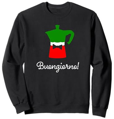 Buongiorno - Cafetière Moka Style Italien Sweatshirt