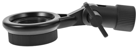 Milisten Schwingungsdämpfer Mikrofonhalter Aus Metall Kompatibel Mit 22mm Gewinde Antivibrations Mikrofonspinne Leichte Stoßdämpferhalterung Für Studio Und Unterwegs