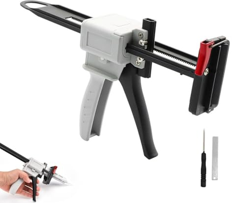 Toothpaste Tube Glue Gun, Universal Manual Toothpaste Squeezer Tube Gun, 704 Universal Manual Glue Gun Extruder for Toothpaste, Glue, Adhesive, Silicone, Cream