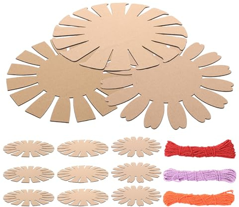 TOVINANNA Korbflechtset für 15 Stück Papierkörbe Bastelmaterial mit Papierseil Orange Rot Lila Juteseil Selbstgemacht Bastelset Anfänger Kreativset für Heimdekoration und Aufbewahrung