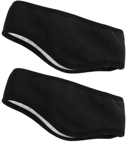Cuffie Antirumore per Dormire Nero 2 Pezzi in Cotone | Uomini e Donne, Uso in Dormitorio e Dormitori, Riduzione Rumore, 2 Confezioni