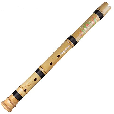 flauto di bambù, Flauto 5 di bambù cinese Xiao Strumento musicale tradizionale verticale fatto a mano for principianti
