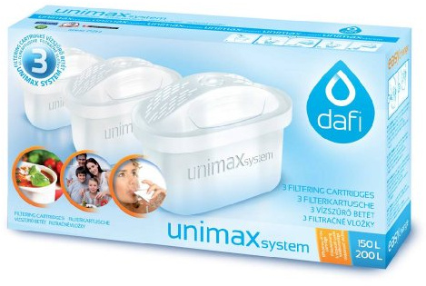 10 Dafi Unimax vattenfilterpatroner, passar även Brita Maxtra, PearlCo Unimax
