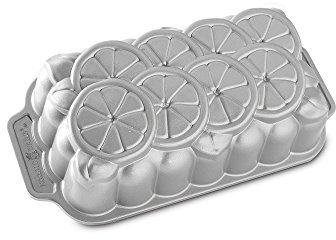 Nordic Ware Lemon Bread Baking Tin Aluminium Brown 27.9 x 14.6 x 7 cm