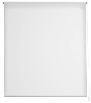 Estoralis Gove Tenda a Rullo Traslucida Liscia, Poliestere, Bianco, 110 x 230 cm
