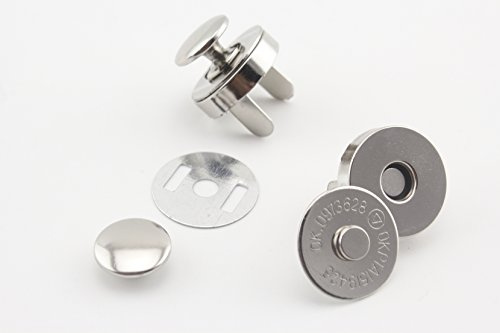 1.8cm Rivet Magnetic Snaps Bag Button Purse Magnetic Snaps Button, 20 Pieces per lot F26