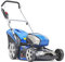 Hyundai 18/45cm Cordless 80v Lithium-Ion Battery Lawnmower with Battery and Charger, 6 Adjustable Cutting Heights, 65l Grass Collector, Foldable Handles, 3 Year Warranty