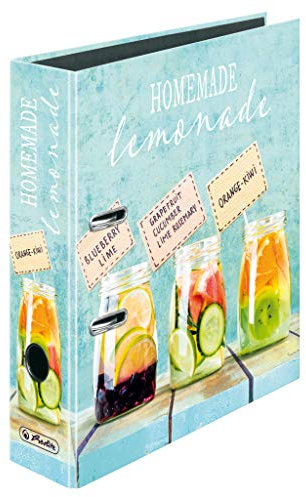 Herlitz 50036110 Motivordner, Rückenbreite: 8cm, A4, Motiv: Limonade , 1 Stück