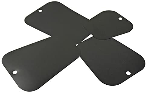 4 Paar Set Stiefelspanner [20-32cm] | Form Einsätze | Hoch Stiefel Stütze für Damen und Herren Schuhe [Farbe - schwarz] | Schuhspanner | Stiefeldehner | Schaftformer Set in vier verschiedenen Größen