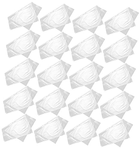 Mobestech 200stücke Klare Pvc Schrumpffolie Transparente Schrumpfverpackungsbeutel Für Effektive Lagerung Und Schutz Für Lebensmittel Und Andere Artikel