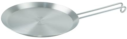 Winnerwell Titanium Camping Bratpfanne, dreilagiges Titan-Edelstahl-Kochgeschirr, nicht beschichtete Bratpfanne für Camping, Outdoor-Kochen und Heimküche