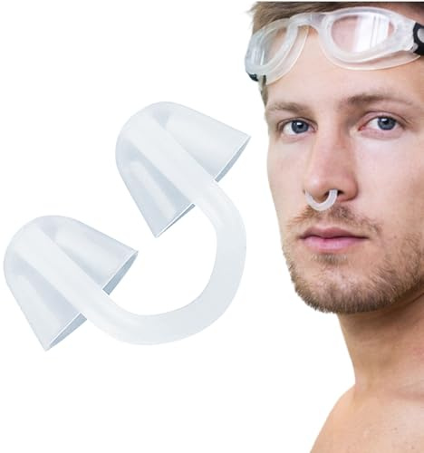 Pince Nez pour Natation - Pince Nez De Natation pour,Équipement De Sécurité Étanche pour Et Adultes - Natation Compétition Surf