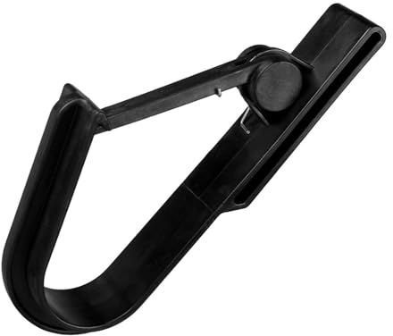 Scaffold Hook, Universal Scaffolding Belt Tool Holder with Rubber Lining, Wide Belt Loop, for Most Drills & Impact Drivers
