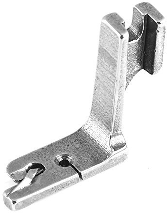 OEBUAFI Universal Industrial Single Needle Rolled Hem Presser Foot, Stainless Steel, Durable Replacement for Sewing Machines 1.6MM, Ideal for Tailors and Seamstresses (All Steel)