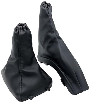 Schaltknauf Manueller Handbremshebel-Schaltmanschette Mit Staubschutzhülle Für Opel Für Astra II G Für Zafira A 1998–2010(2pcs)