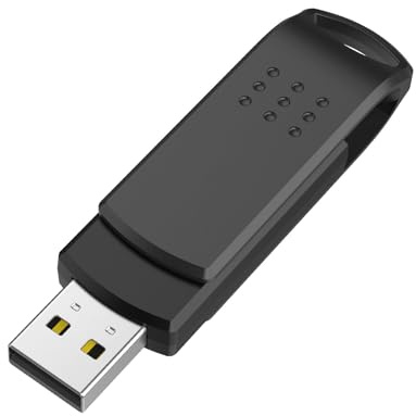 KEXIN USB Stick 64 GB, Memory Stick USB 2.0, Key Chain Suitable for PC, Desktop, Car